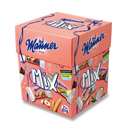 Oplatky křupavé Manner mini mix 25×15g